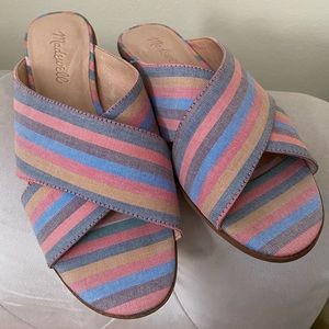 Madewell Crossed Slide Sandals